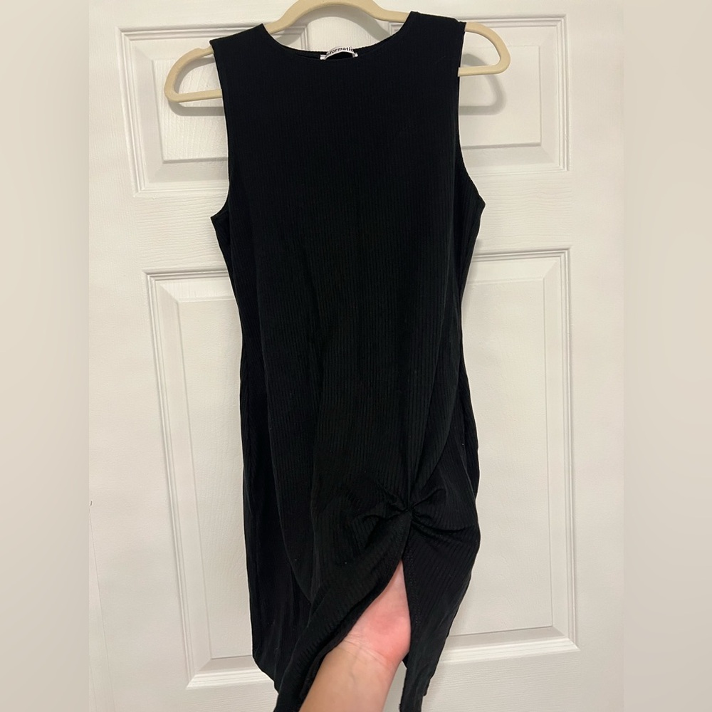 Reformation Ribbed Mini Dress - Picture 2 of 6
